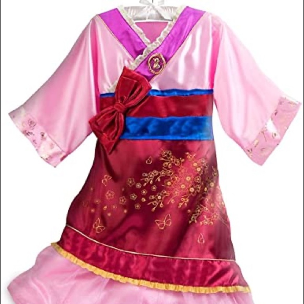 Brand New With Tags Disney Store Mulan Costume Brand Size 5/6